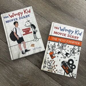 The Wimpy Kid Movie Diary Book Set - Hardcover books